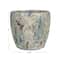 Hello Honey® 5.25" Blue Crackle Glaze Terra Cotta Planter